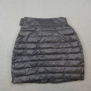 Mountain Equipment Skirt Womens XS Black Insulated Quilted Puffer Zip Pockets